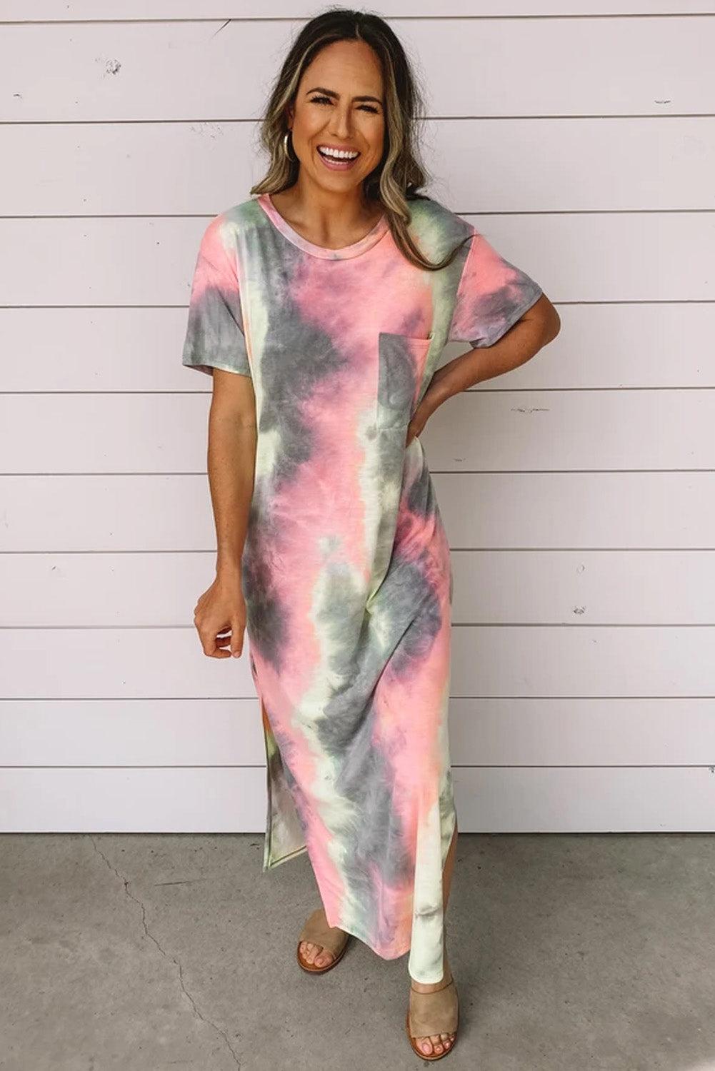 Tie Dye Maxi Dress