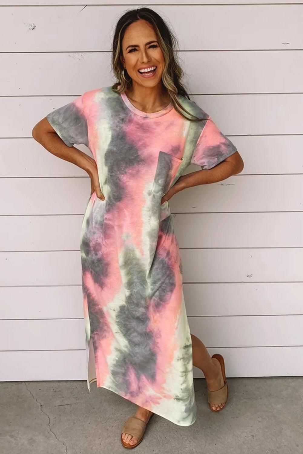 Tie Dye Maxi Dress