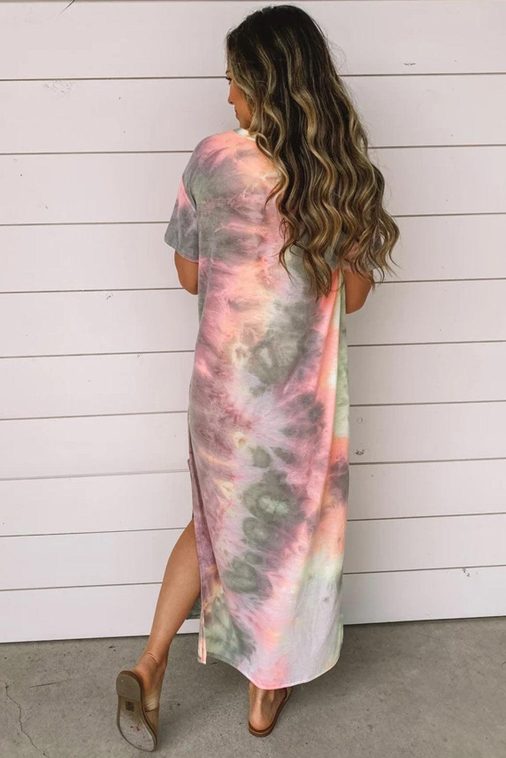 Tie Dye Maxi Dress