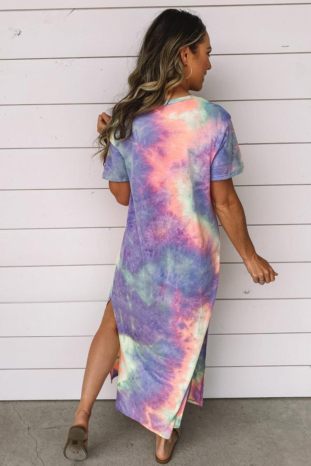 Tie Dye Maxi Dress