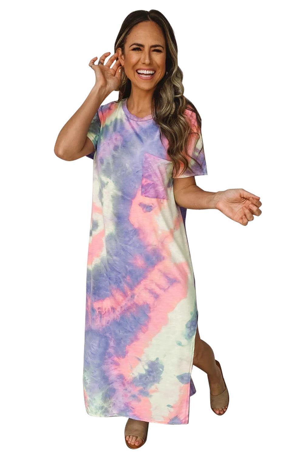 Tie Dye Maxi Dress