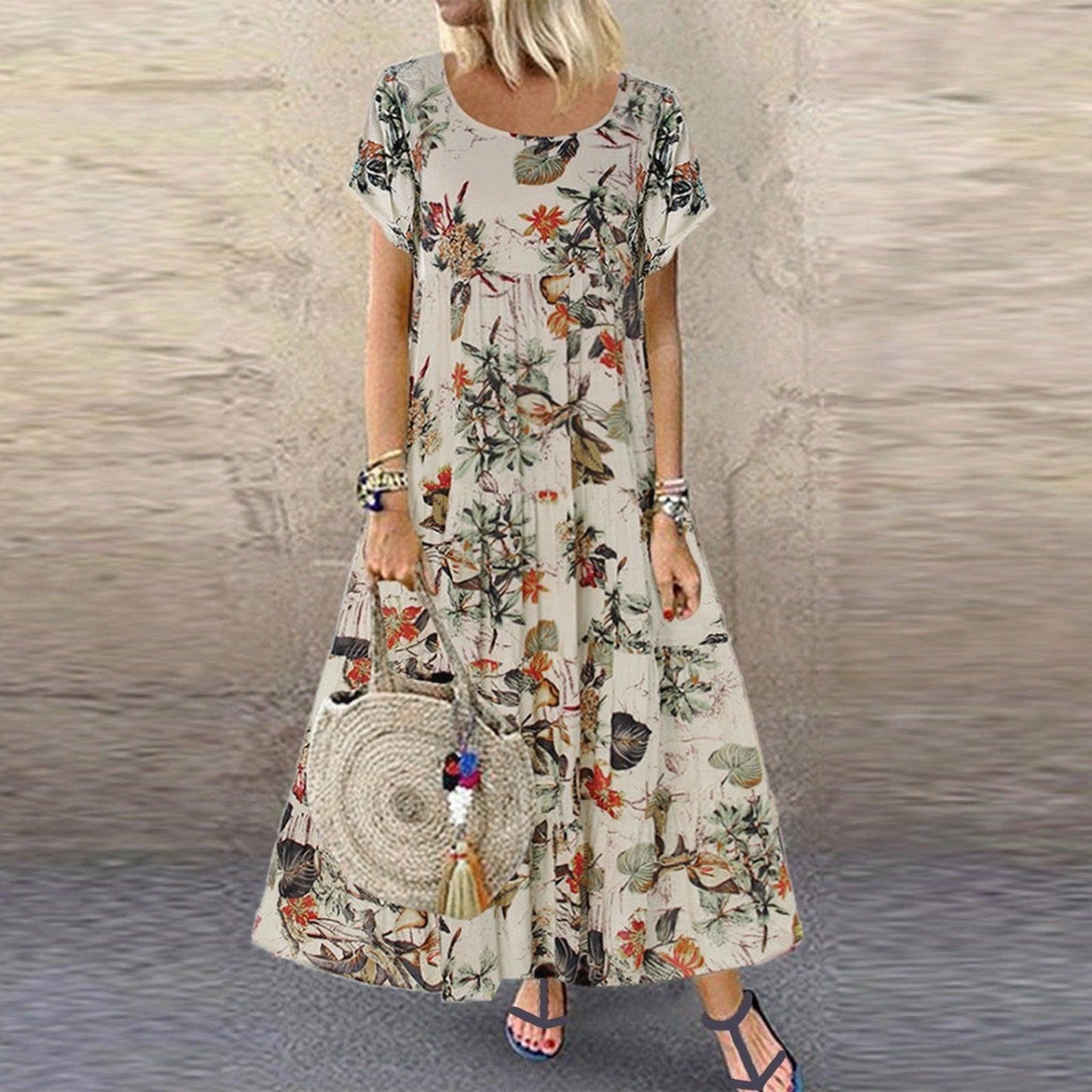 Women's Dresses Boho Beach Maxi Dress