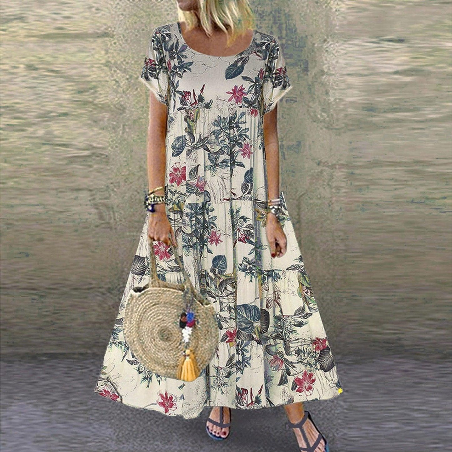 Women's Dresses Boho Beach Maxi Dress