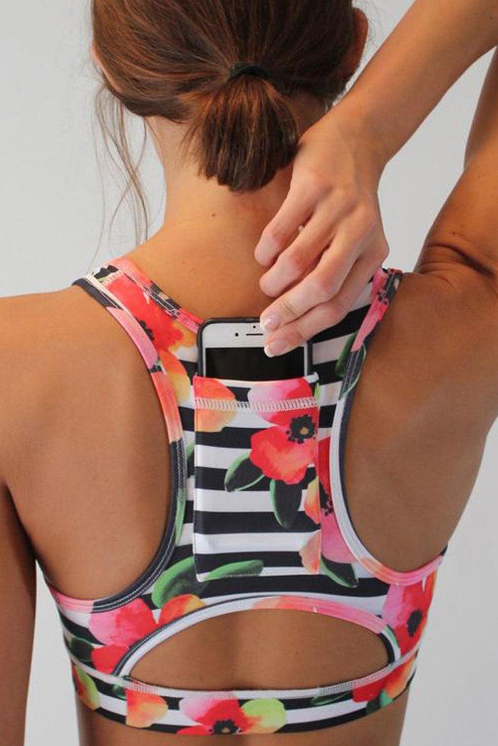 Back Pocket Sport Bra