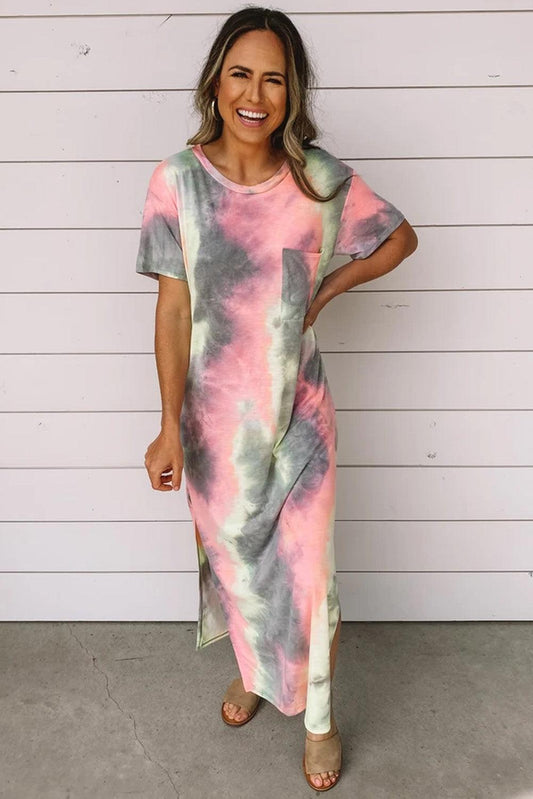 Tie Dye Maxi Dress