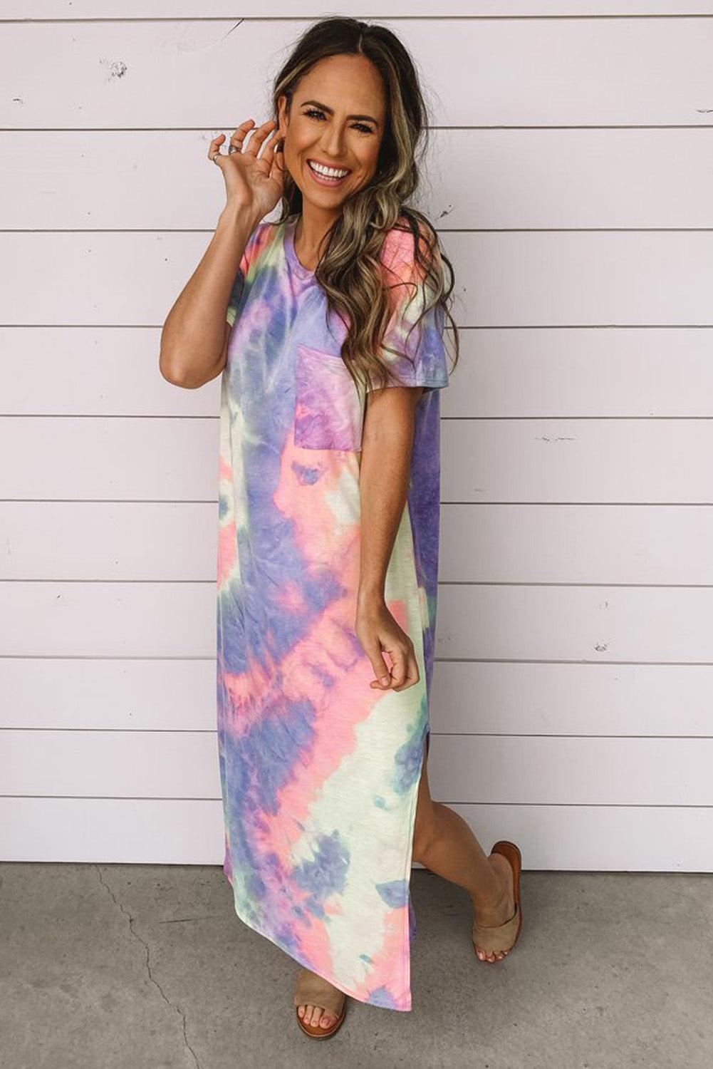 Tie Dye Maxi Dress