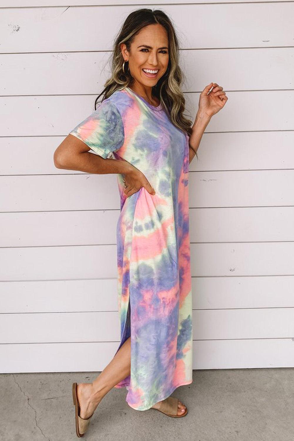 Tie Dye Maxi Dress