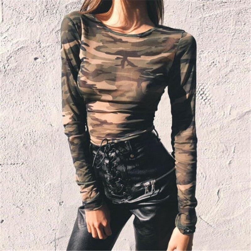 Women Casual Evening Party  Short Mini Dress Long Sleeve Bandage Bodycon See Through Dress