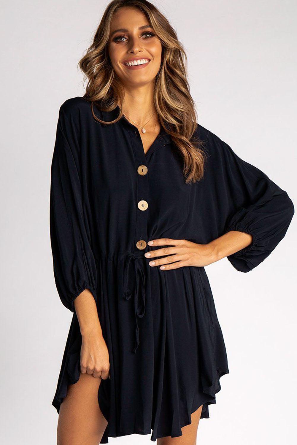 Sunday Afternoon Black Dress