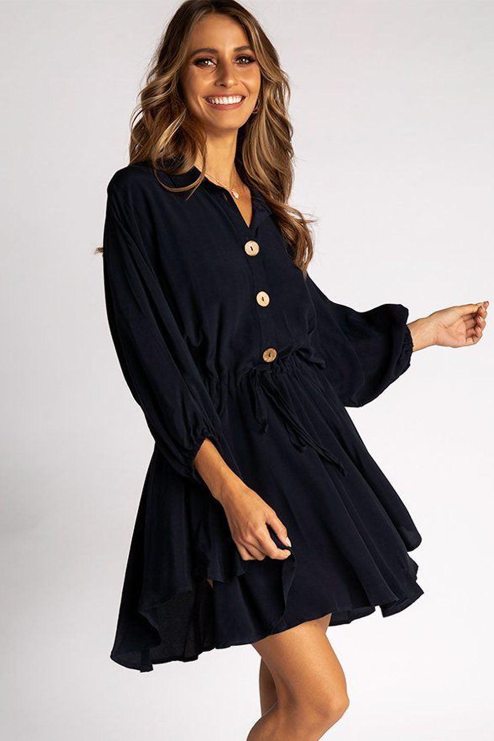 Sunday Afternoon Black Dress