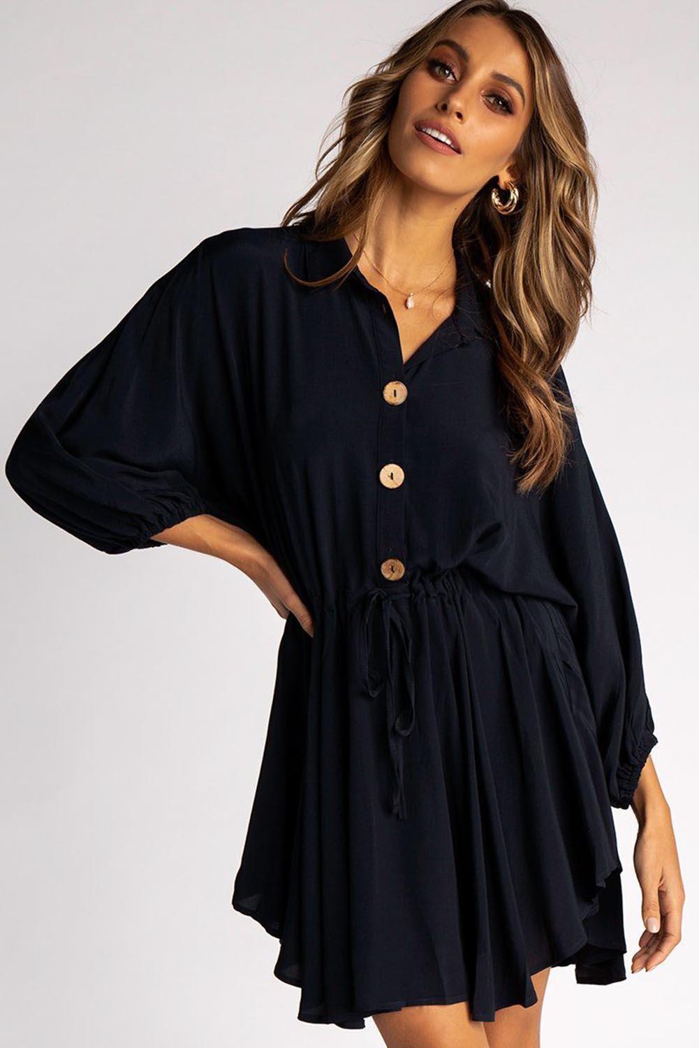 Sunday Afternoon Black Dress