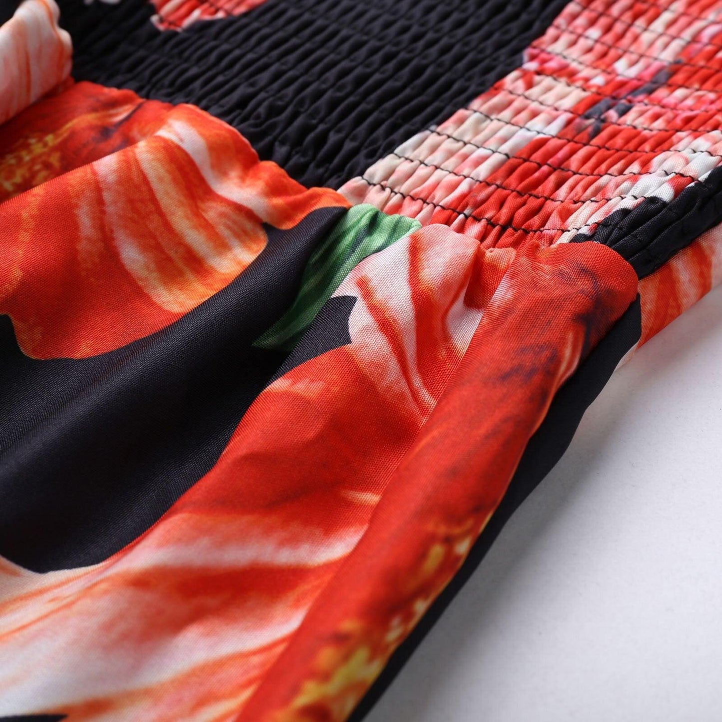 Summer Vintage V-neck Floral Long Dress Women  Slim Sleeveless Backless Party Dress Elegant Cross Spaghetti Strap Maxi Dress